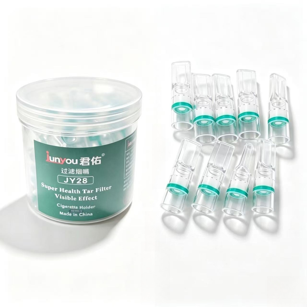 Smoking & Vaping Accessories - Microfilter, wegwerp, mini-sigaretmondstuk, vermindert teer, hoogwaardige