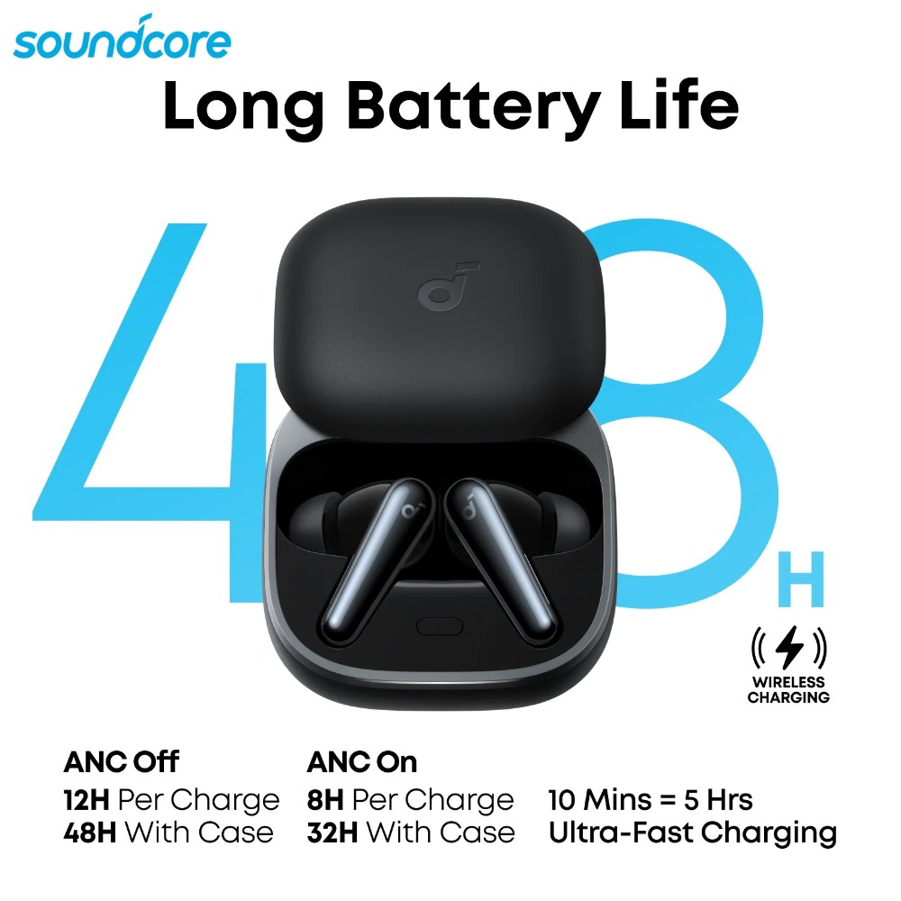 Anker Speaker Soundcore Boom 2 - Anker Soundcore Liberty 5 TWS oordopjes
