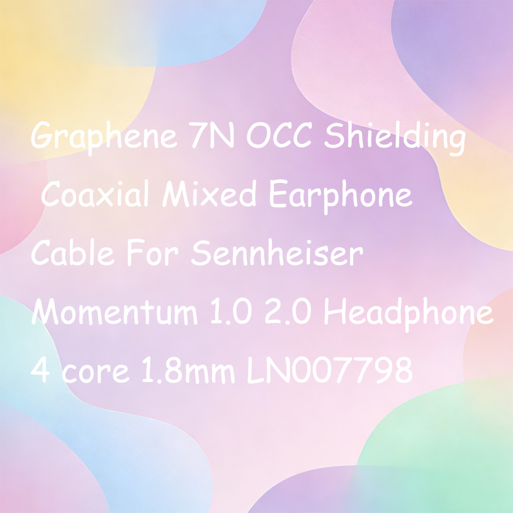 Graphene 7N OCC afgeschermde c - Sennheiser Headphone Momentum 4 recensie en prijs